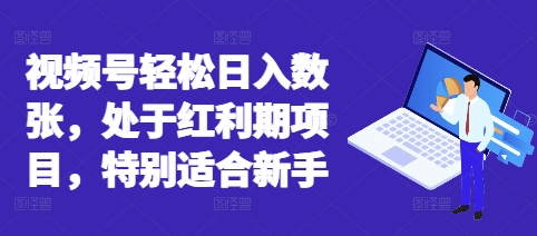 视频号轻松日入数张,处于红利期项目,特别适合新手-智屿梦轻创